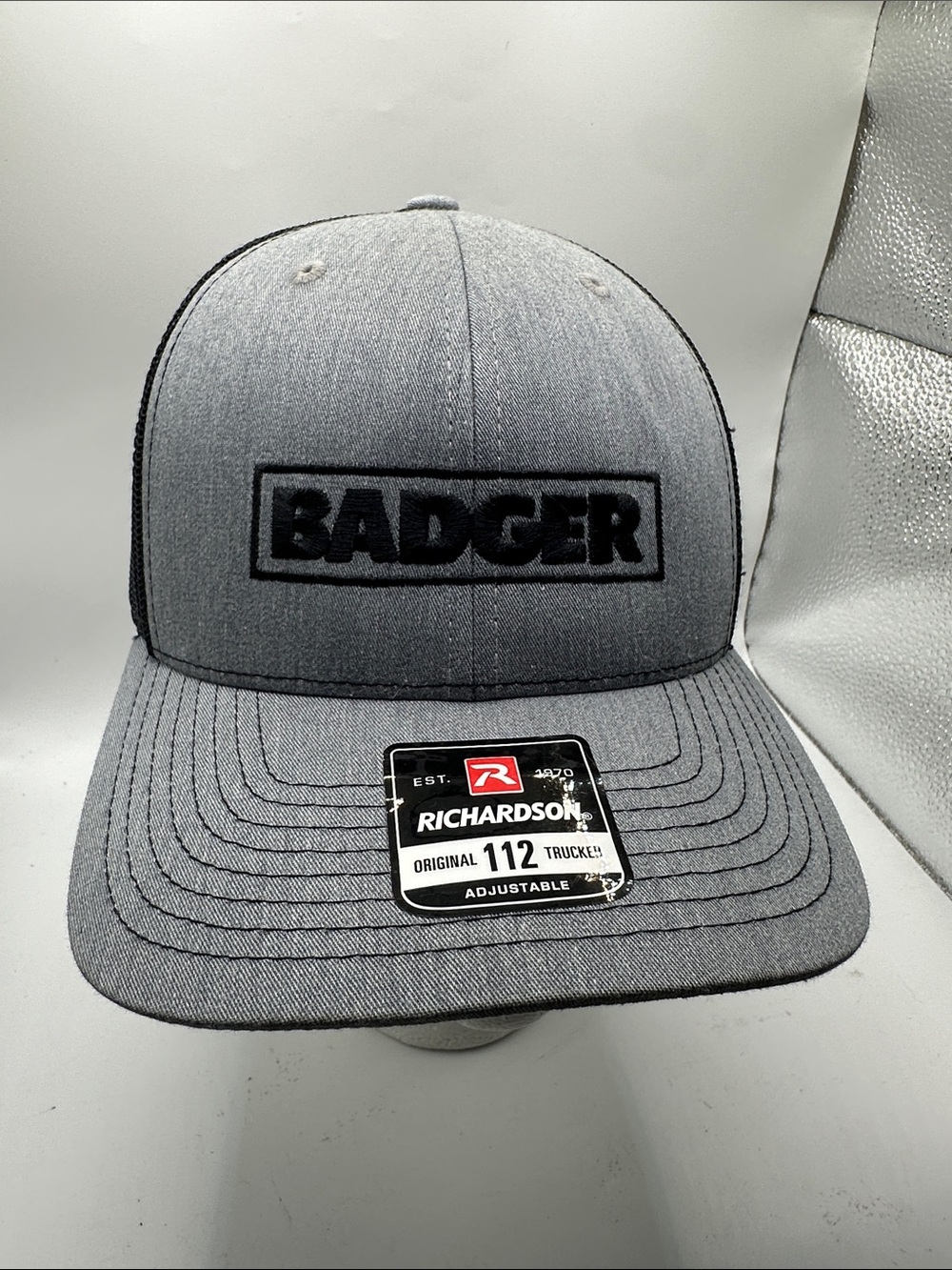 Badger Richardson 112 Trucker Hat - Gray